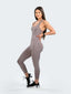 Gym Bodysuit Openback - Grey