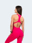 Gym Bodysuit Openback - Pink