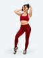 Gym Leggings Set - Red