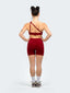 Gym Shorts Set - Red