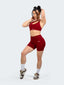 Gym Shorts Set - Red