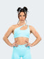 One Shoulder Bra - Baby Blue