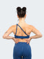 One Shoulder Bra - Navy Blue