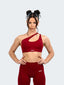 One Shoulder Bra - Red