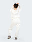 Baggy Joggers - White