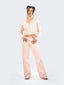 Flared Pants - Peach