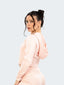 Zip-Up Hoodie - Peach